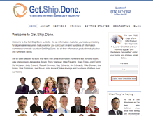 Tablet Screenshot of getshipdone.com